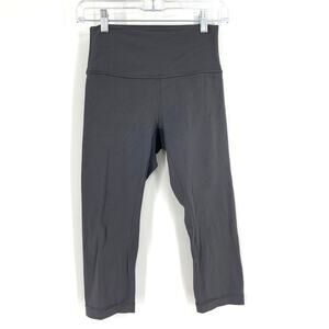 Lululemon Align Crop 19" Size 6 Grey